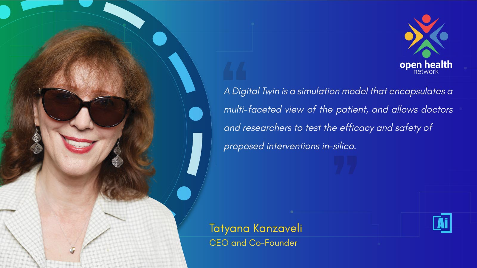 Tatyana Kanzaveli, CEO and Co-founder at Open Health Network