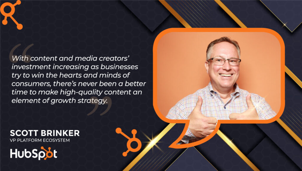 Scott Brinker, VP Platform Ecosystem at HubSpot