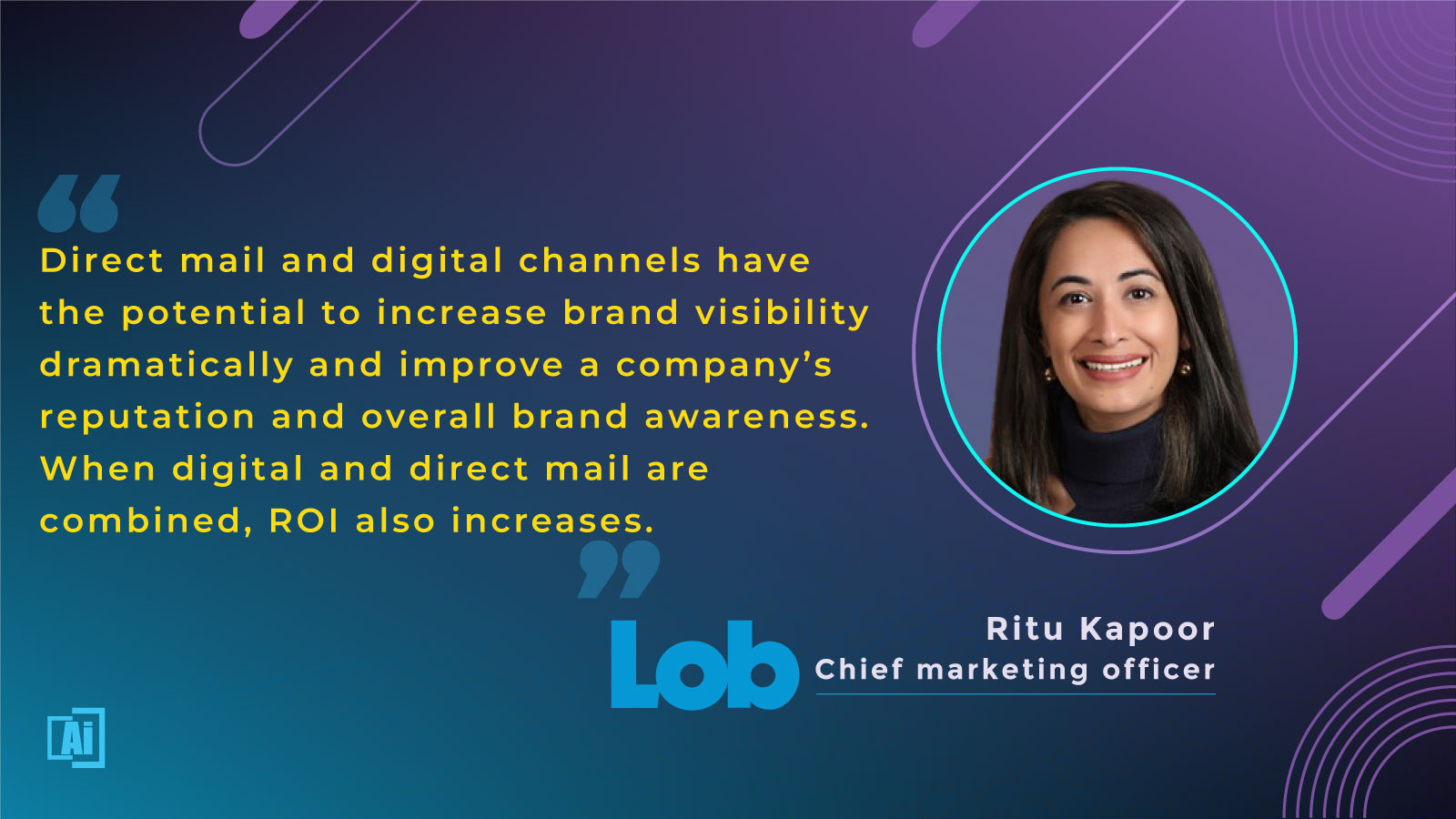 Ritu Kapoor, CMO at Lob