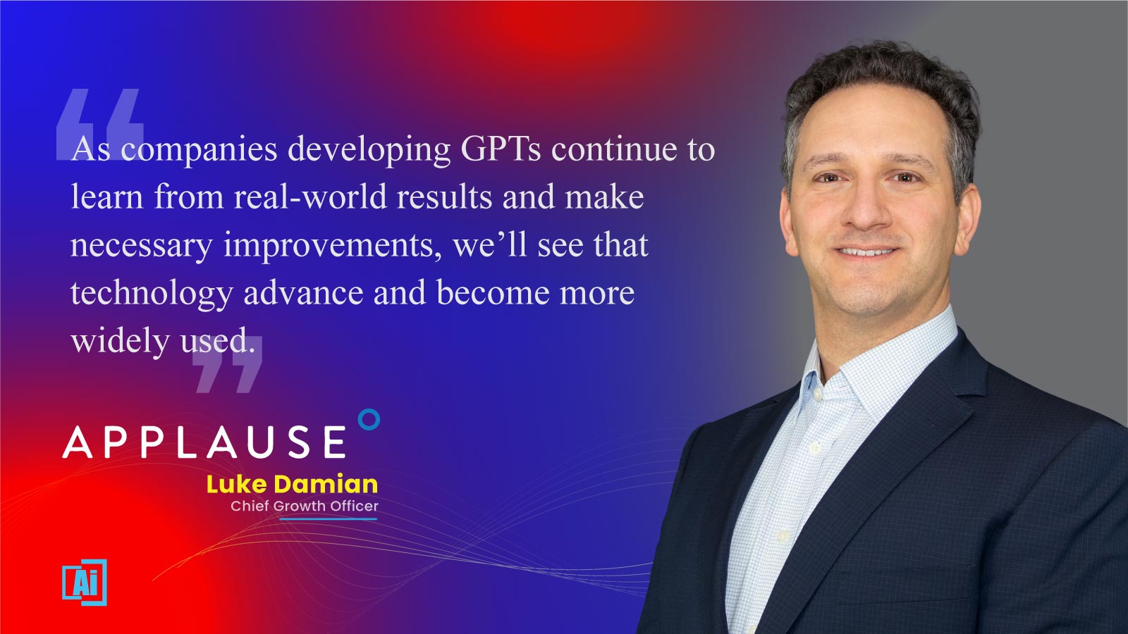 Luke Damian, Chief Growth Officer for Applause